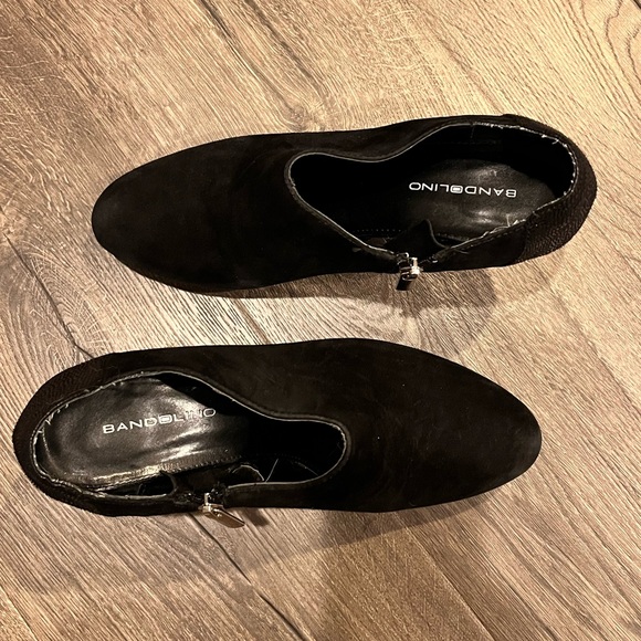 Bandolino Mixed Media Booties - Picture 3 of 4